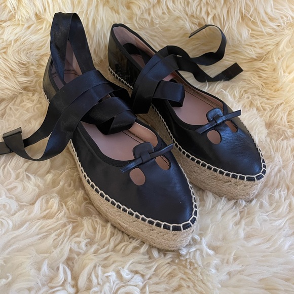 ❗️SOLD❗️Marc Jacobs The Mouse Platform Espadrilles, Black - Picture 4 of 9